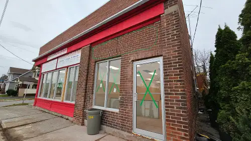 Two units available for rent at this building in downtown Oshawa, just across from Costco. The build...