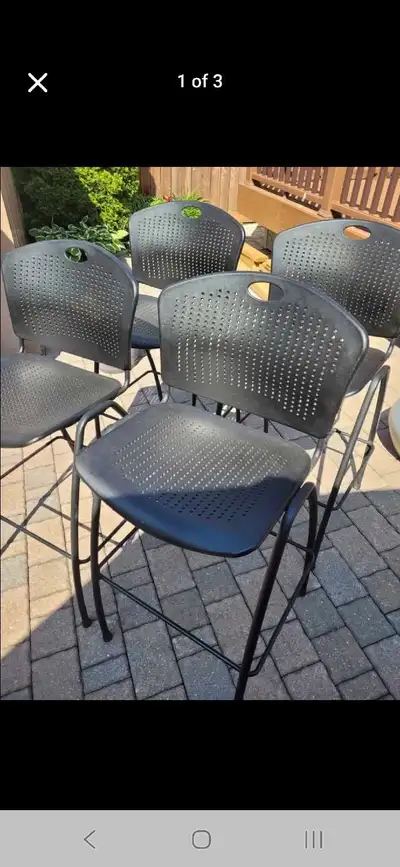Black Stacking Chairs, View more