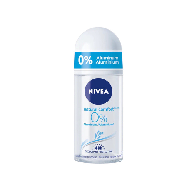 NIVEA NATURAL COMFORT ALUMINUM FREE ROLL-ON 50ML - BRAND NEW in Health & Special Needs in City of Toronto