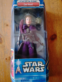 Star Wars - Attack of the Clones - Zam Wesell  Figure - NEW