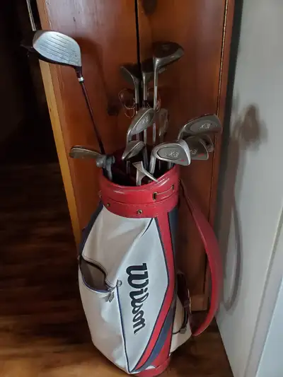 Golf Clubs and Bag Wilson with Cover, View more