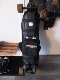 Backpack for longboards
