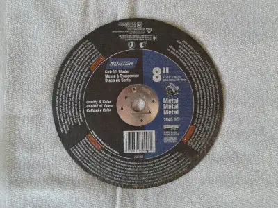 Carbide & Metal Cutting Cut-Off Blade, New., View more