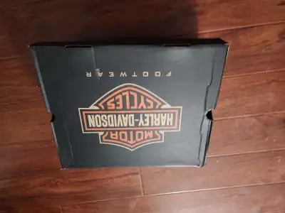 Harley Davidson motorcycle boots, excellent condition, size 9 1/2 - 10. Make an offer.