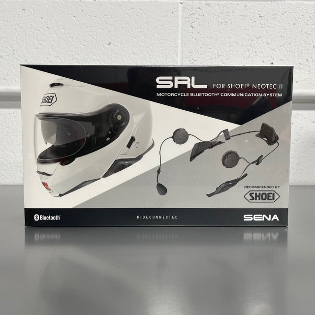 █  SALE!  █ Sealed Shoei Neotec II Sena SRL Communication System in Motorcycle Parts & Accessories in Oakville / Halton Region - Image 3