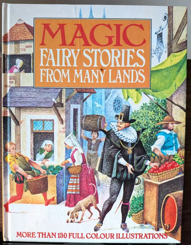 Magic Fairy Stories From Many Lands Hardcover Very Good