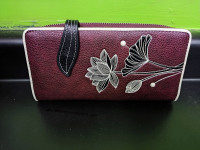 Magnolia Vegan Clutch Wallet 