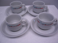 Danesco Espresso coffee cups & saucers