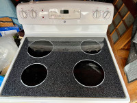 Ge glass top stove