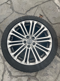 Audi A/S 5 rims and winter tires (245/40 R18)