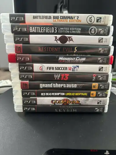 everything is tested and working... priced to sell so dont bother lowballing... GAMES battlefield ba...