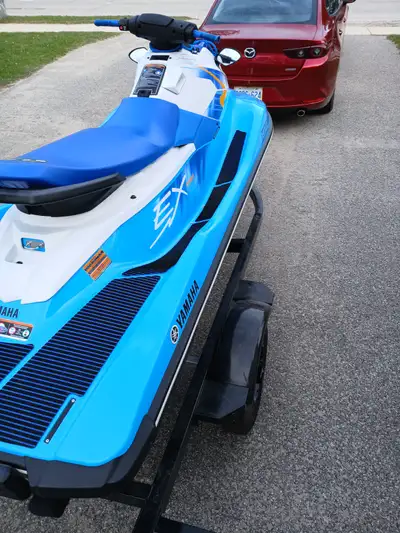 2024 Yamaha EX Sport Waverunner. 1050cc 4 Stroke 3 cylinder engine. 3 Passenger for Tubing. Reverse....