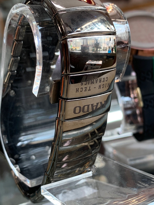 Rado high cermaic 42mm quartz watch  in Jewellery & Watches in Edmonton - Image 4