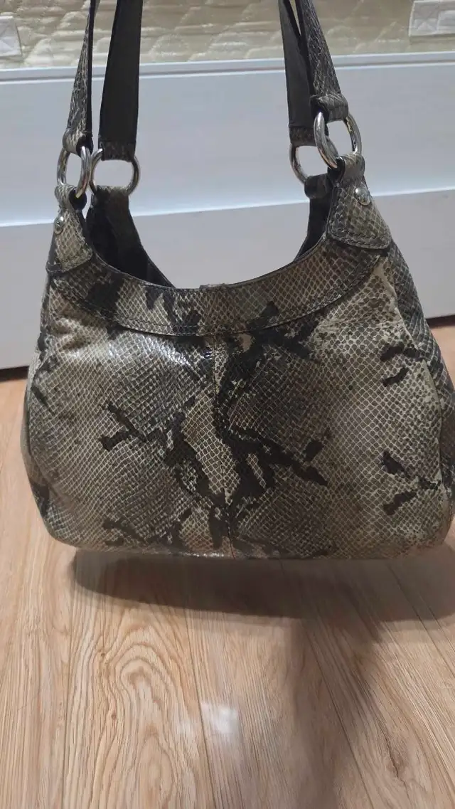 Coach Soho Lynn Python-Embossed Hobo546145166919608323