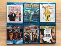 6 Movies on Blu-Ray