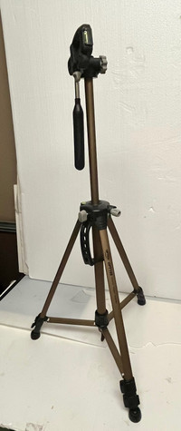 OPTEX OPT-155 Compact Photo-Video-Digital Tripod Max Height 57”