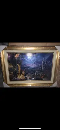 Beauty and the Beast Dancing in the Moonlight -Limited Edition