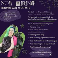 Personal Care Assistant wanted — NO previous experience needed!