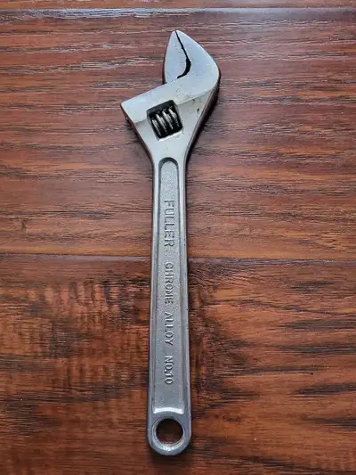 Vintage Made in Japan Fuller NO. 10 Adjustable Wrench., View more