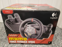 Logitech Momo Racing Force Feedback Wheel & pedals
