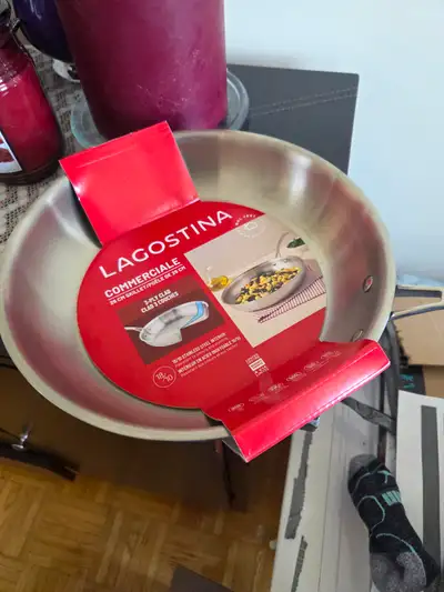 Brand new Lagostina 3 Ply Clad Stainless Steel Frying pan 26cm, View more