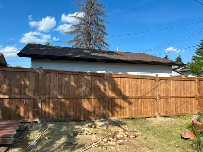 Legal Basement and fence and deck, View more
