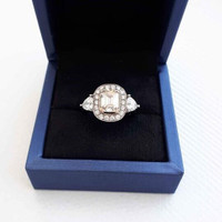 White Gold Engagement ring...HUGE PRICE DROP