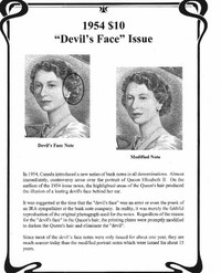 "Devil's Face" Banknote SETS from 1954 !!