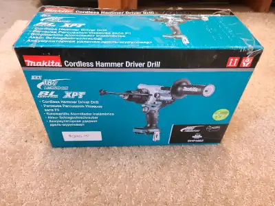 Makita 18V LXT Cordless 1/2" Hammer Drill BRAND NEW