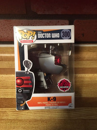 COLLECTABLE FUNKO POP-TELEVISION-DOCTOR WHO K9-#300