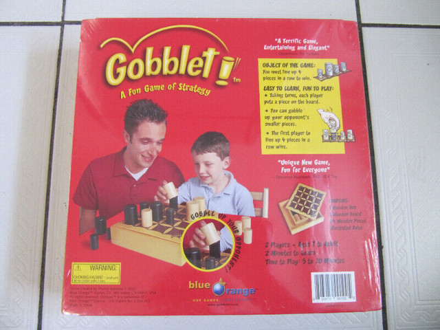 Gobblet A Fun Game Of Strategy New In Box Best Toy Award Cir2002 in Toys & Games in Mississauga / Peel Region - Image 2