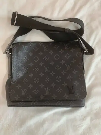 Louis Vuitton monogram eclipse messenger bag, View more
