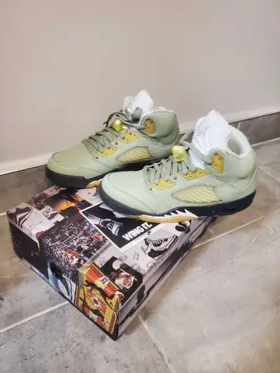 Brand new Jordan 5 retro Green Bean shoes, View more