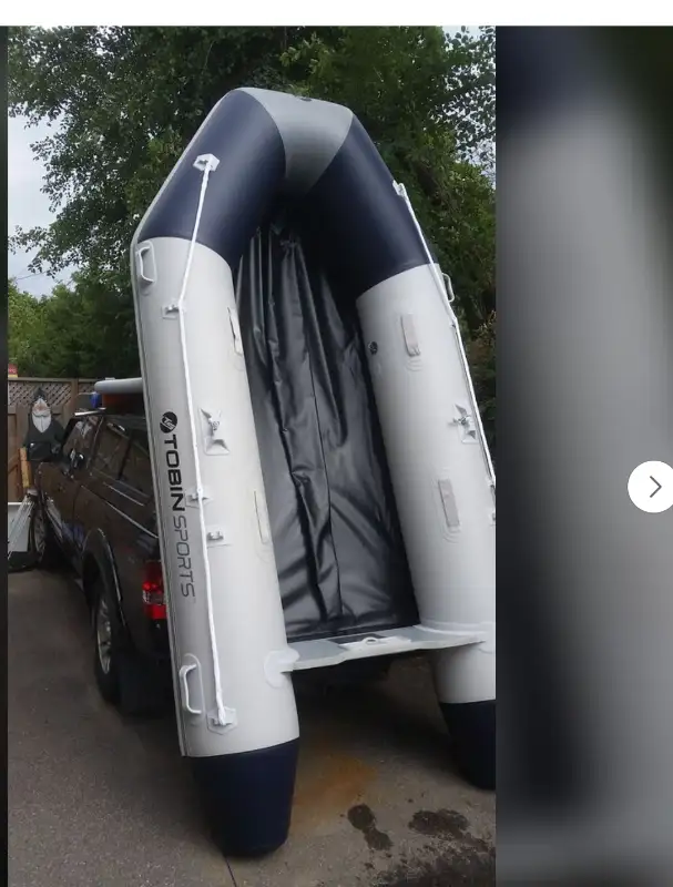 boat new approx 11 ft... 1411 lb 15 hp capacity heavy duty . in Powerboats & Motorboats in Kingston - Image 4