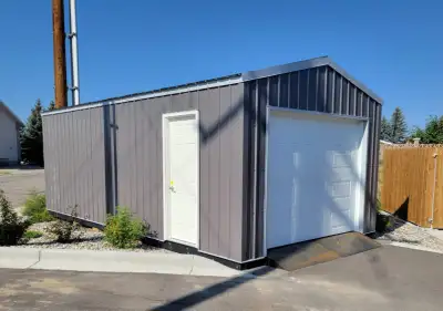 Looking for a great place to store your tools ? Look no further! Custom Built 24' x 12' garage - Bui...