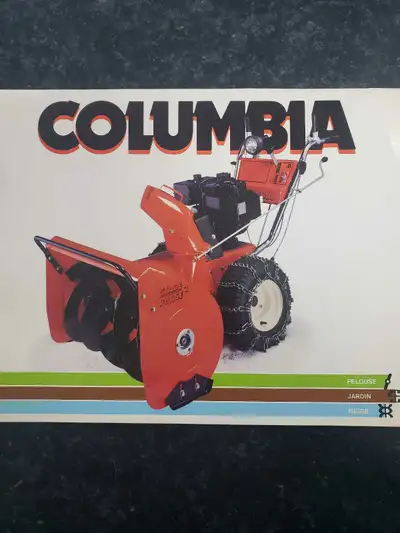Souffleuse Columbia 5148917450, View more