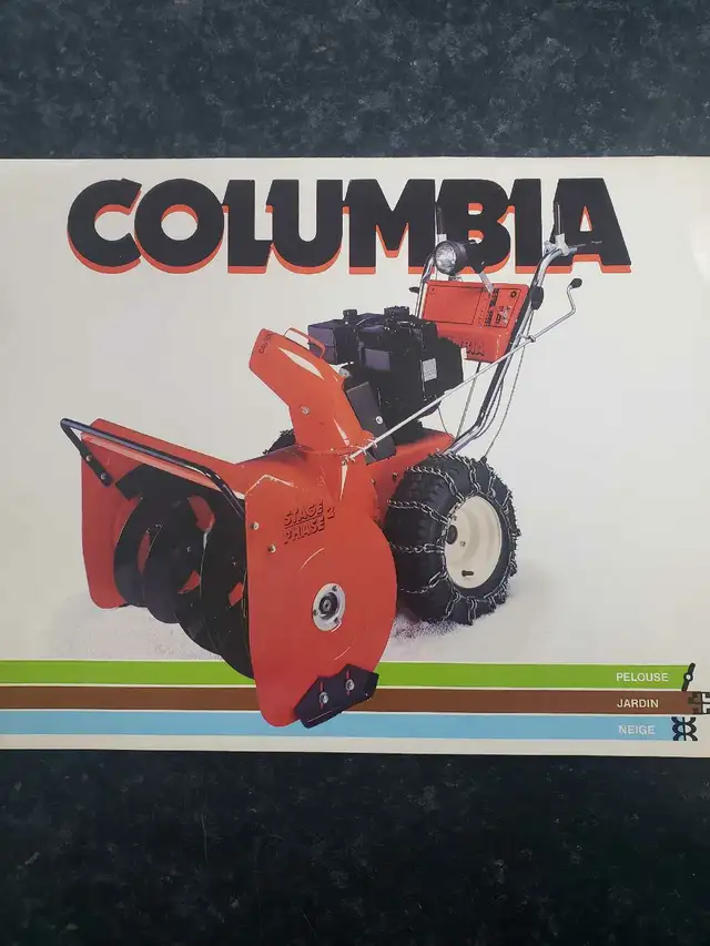 Souffleuse Columbia 5148917450 in Snowblowers in Lanaudière - Image 2