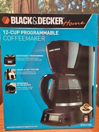 BLACK & DECKER 12 cups coffee maker 