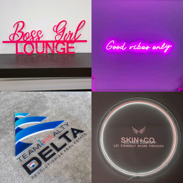 Custom affordable neon & 3d signs Stores business shops events in Other Business & Industrial in Markham / York Region - Image 4