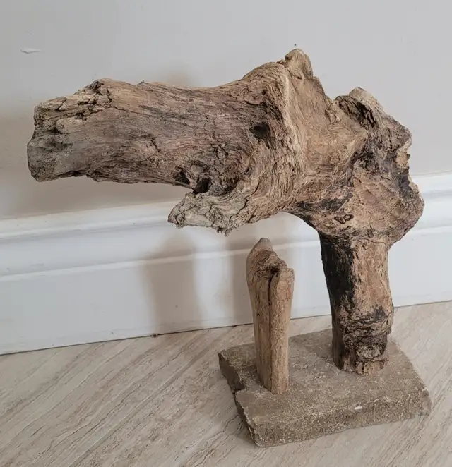 Bois Flotté Accessoire sur base Aquarium Driftwood w/base in Hobbies & Crafts in Laval / North Shore - Image 8