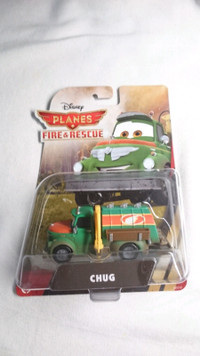 DISNEY PLANES FIRE AND RESCUE CHUG FUEL TRUCK MINT