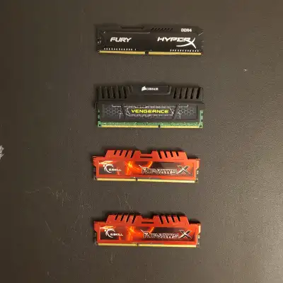 DDR4 and DDR3 Ram, View more