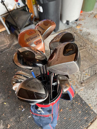 Golf clubs - 16 clubs plus golf bag