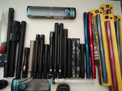 Have lots of spare parts, for most paintball brands. upgrades, boards, barrels, accessories, orings,...