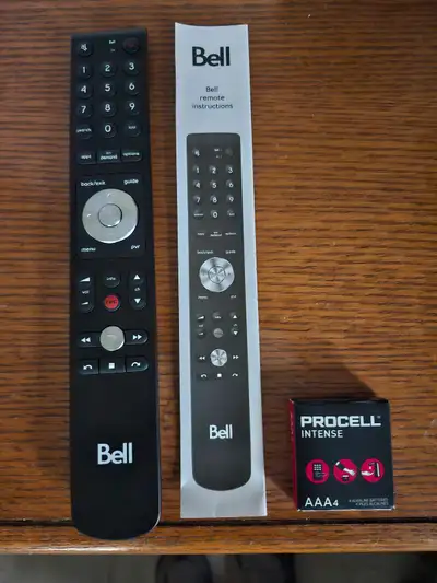 Bell Fibe Slim Remote, View more