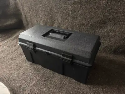 New never used plastic tool box, View more