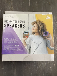 Design your own speakers brand new in box 