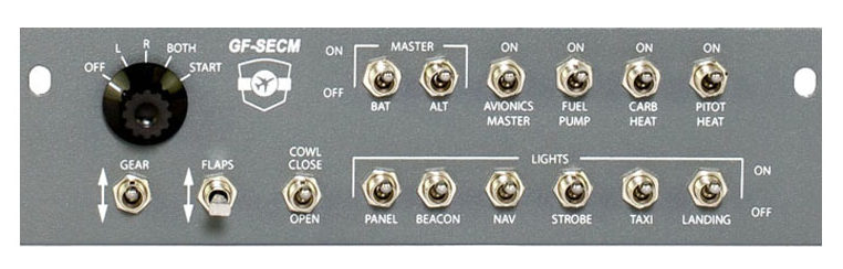 GO Flight Secm Single Engine Control Module, photo 1