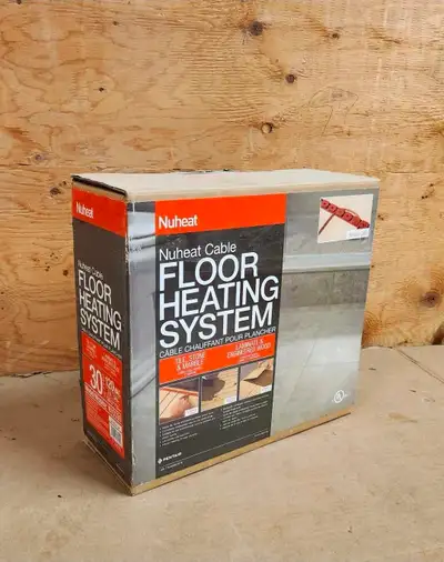 Nuheat Cable Floor Heating System (30 Sq Ft / 120V) – Brand New, View more