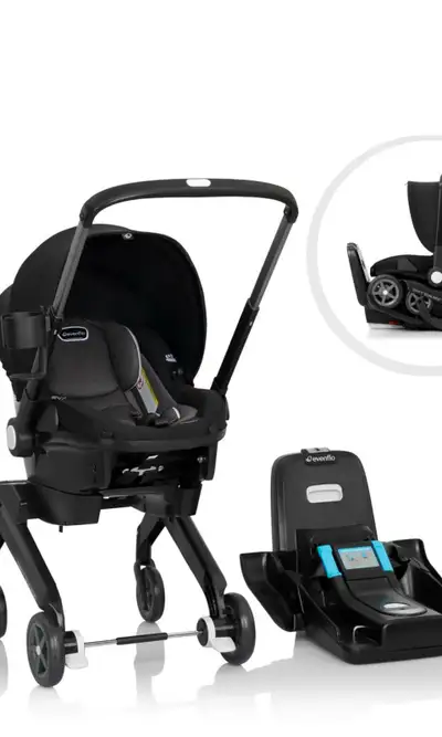 Used for only 4 months — like new condition! • Includes the car seat base for quick and secure insta...